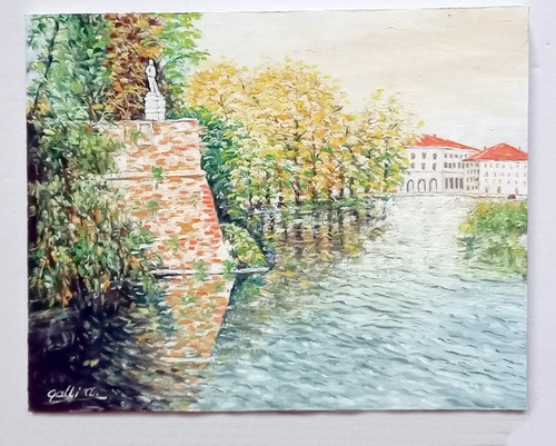 143 quadro dipinto treviso - dipinto,