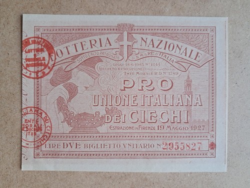 Biglietto lotteria nazionale - biglietto,