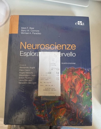 Libro neuroscienze - libro,