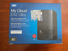 #0093 WD My Cloud EX2 Ultra NAS 8 TB *SCATOLA VUOTA*