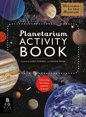 Planetarium activity book - book, by