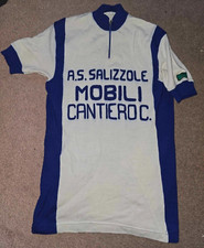 Maglia ciclismo lana italiana Salizzole vintage Italia Artigianato & Sport Verona