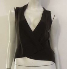 PENNYBLACK Maglia maglione gilet marrone Tg M