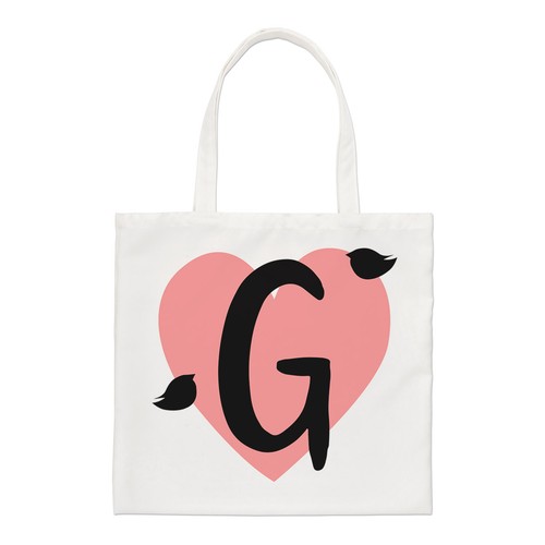 Lettera cuore alfabeto - g,