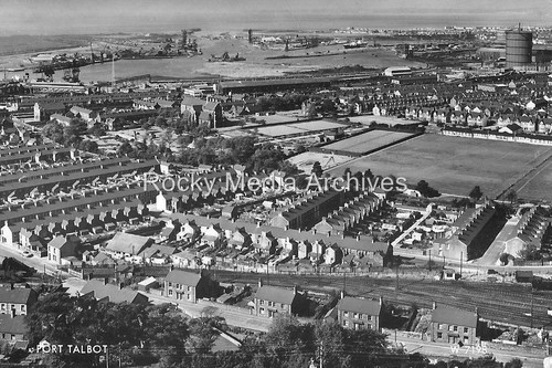 Port talbot aerial view - gh-44,