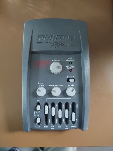 Fishman pro platinum bass - fishman, pro-eq
