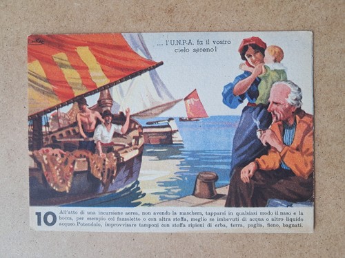 Cartolina ww2 unpa - cartolina,