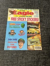 Eagle Comic - 5 May 1990 with Free Stickers