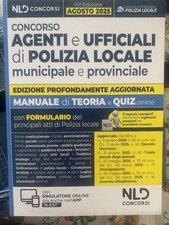 Libro Per Concorso Dei Vigili