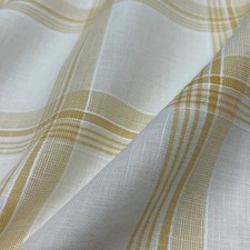 Tessuto Lino Tovagliato Quadri