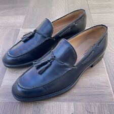 Soldini mocassini uomo taglia 43 scarpa pappine pelle blu