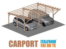 Carport legno impregnato - carport,