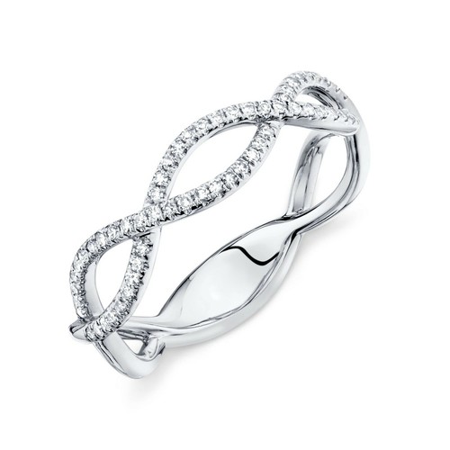 14k oro bianco diamanti - 14k,