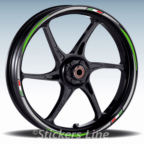 Adesivi ruote moto strisce