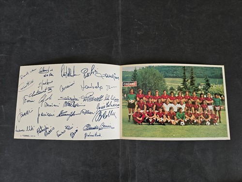 Cartolina pieghevole autografi - cartolina,