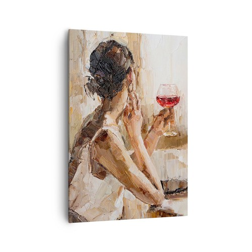 Quadro tela 70x100cm donna - su,
