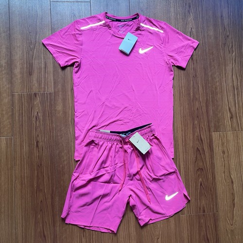 Nike running set rosa - taglia, m