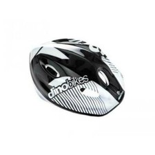 CASCO BOY BAMBINO GRIGIO/NERO 52-56 CM DINO BIKES CASCODBB