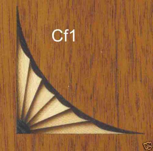 Ventilatore angolare intarsio
