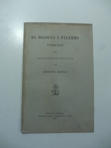 Bologna palermo primordi - bologna,