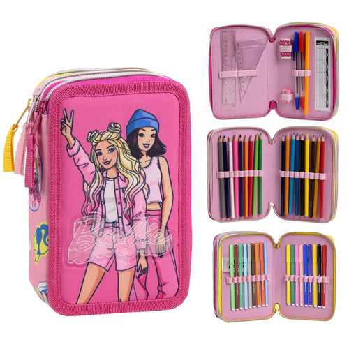 Astuccio scuola barbie mattel - astuccio,