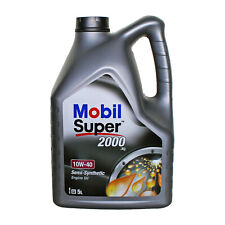 MOBIL SUPER 2000 X1 10W40 DA 5 LITRI OLIO MOTORE SEMISINTETICO AUTO A3 B3 SL