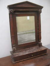 SPECCHIERA-TOELETTINA IMPERO FINE '800 - NOCE MASSELLO CON 1 CASSETTO -  EMILIA