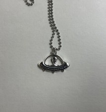 UFO flying saucer Necklace