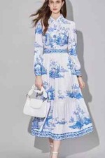 Vestito abito lungo elegante - lungo,