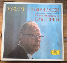 Mozart, LE 46 SINFONIE DIRETTE DA K. BÖHM, 15 vinili DEUTSCHE GRAMMOPHON