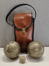 BOCCE PROFESSIONALI BOULE DU JOUR CON ASTUCCIO IN PELLE