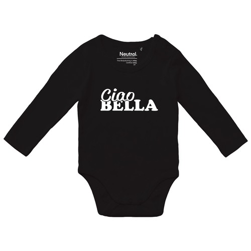 Body neonato ciao bella italia - ciao,