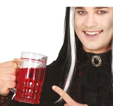 Boccale sangue finto vampiro