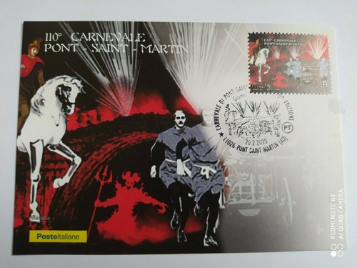 Cartolina postale carnevale - cartolina,