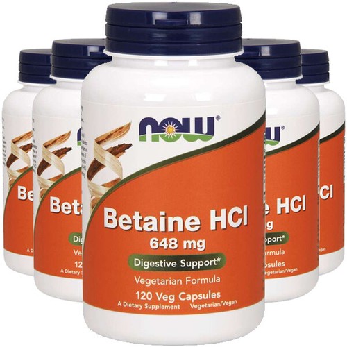 Now foods betaina hcl 648mg - hcl,