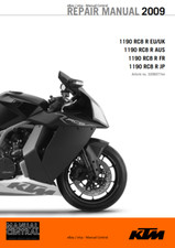 KTM 2009 1190 RC8 R - UK AUS