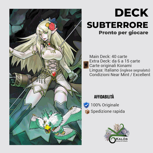 Yugioh mazzo deck subterrore - yugioh!,
