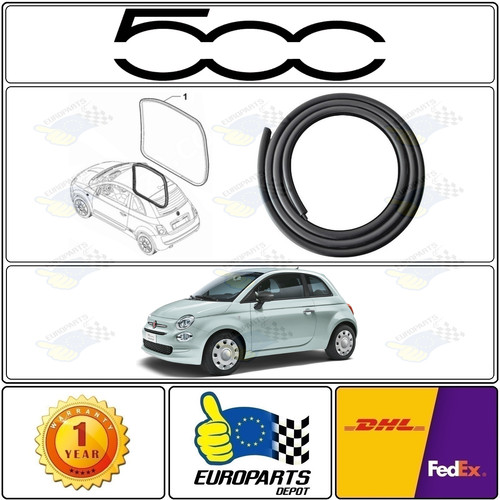 Fiat 500 guarnizione porta - fiat,