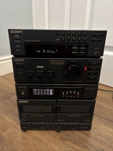 Sony 818r compact hifi - sony, fh-818r