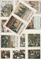 Mp1 - Lotto di 96 Figurine Cartonate La Domenica Del Corriere