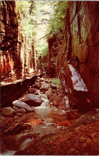 Cartolina franconia notch - franconia,