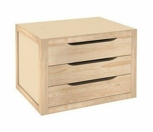 Cassettiera legno massello - legno,