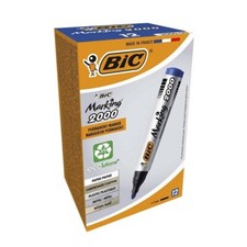 BIC Marking 2000 Pennarelli Indelebili Colore Blu Punta Tonda 1.7 mm - 12 PZ