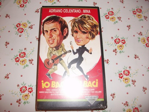 Celentano mina vhs bacio tu - vhs, io