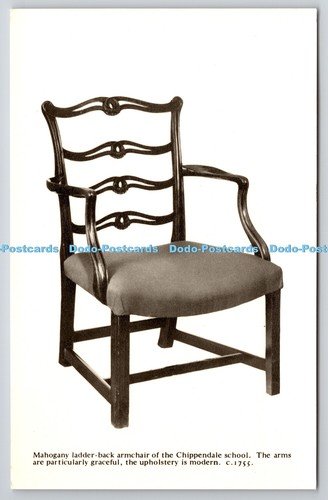 R755902 mahogany ladder back - mahogany,