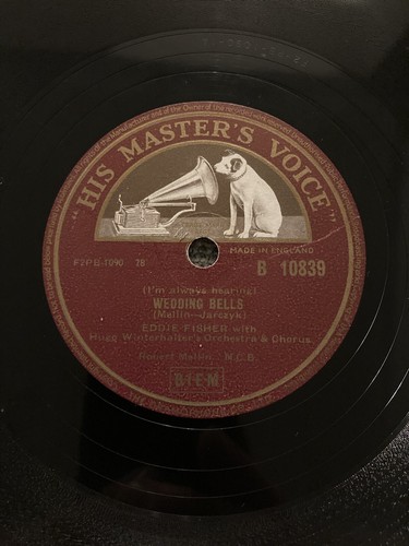 Eddie fisher 78rpm - 78rpm, 10”