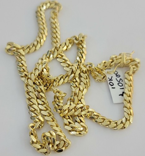Collana catena maglia cubana