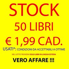 STOCK 50 LIBRI IN LINGUA