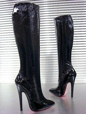 MORI MADE ITALY HEELS KNEE