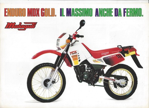 Brochure malaguti 50cc mdx - brochure,